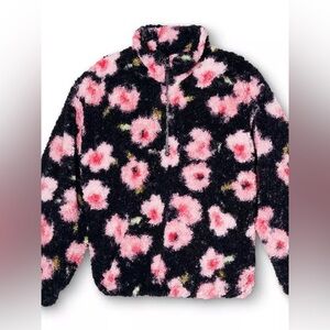 Sandy Liang x Target Floral Print Sherpa Jacket